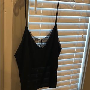 Super Down cropped tank